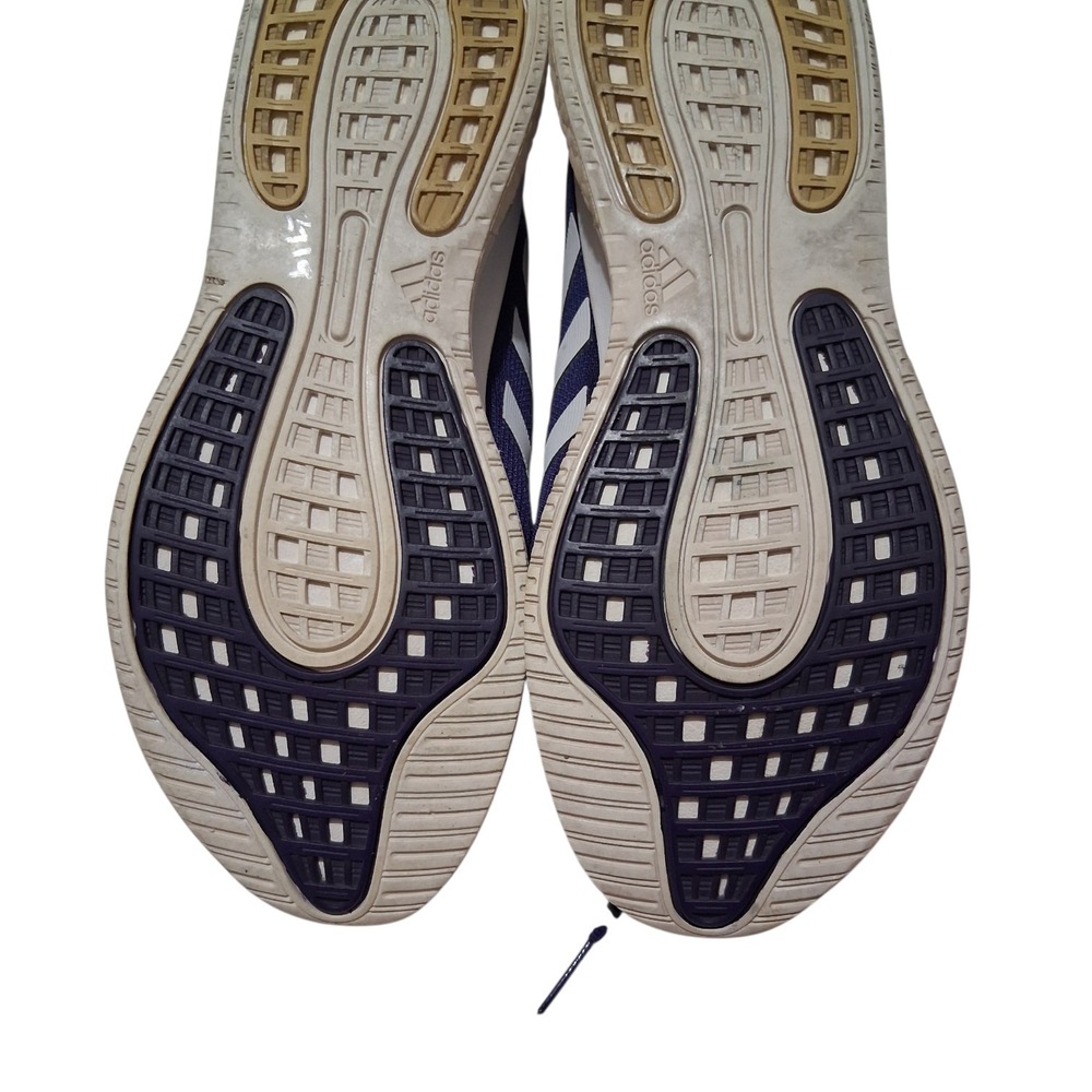 Washington Huskies Shoes Adidas Supernova Mens Size 11.50 Bounce Three Stripe UW - Picture 6 of 8